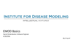 Bridenbecker EMOD Basics - Institute for Disease Modeling