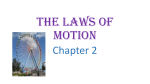 The Laws of Motion - St. Thomas the Apostle School