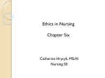 Ethics in Nursing Chapter Seven