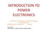 Power Electronics