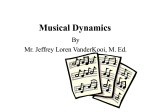 Musical Dynamics