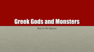 Greek Gods and Monsters