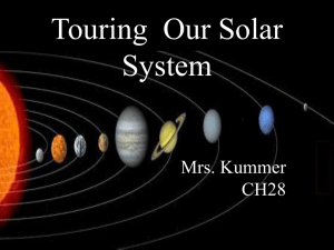 CH28 Solar System - Van Buren Public Schools