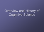 Overview and history of Cognitive Science