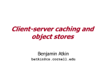 Client-server caching