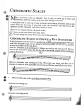 CHROMATIC SCALES 0 0