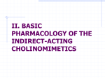 Clinical Uses of Cholinomimetics