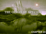 Chapter 24 - The Origin of Species - Bio-Guru