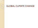 global climate change - Lakeland Regional High School