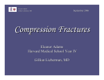 Compression Fractures - Lieberman`s eRadiology