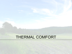 Thermal Comfort