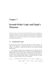 Second-Order Logic and Fagin`s Theorem