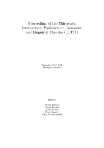 Proceedings of the Thirteenth International Workshop on