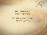 hydrology pathfinder with a focus on wetlands