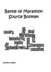 Battle of Marathon Source Booklet