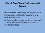 Introduction to Climate Change Policy in SA and CoCT