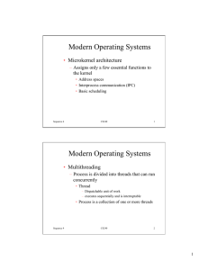 Modern Operating Systems Modern Operating Systems