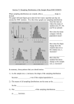 Section 7.2 sampling distribution of sampling mean discussion