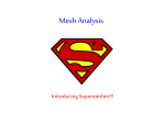 Mesh Analysis - No-IP