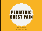 Pediatric Chest Pain