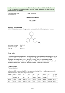 Cyclizine lactate - Therapeutic Goods Administration
