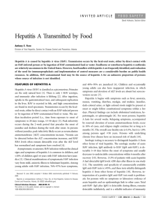 Hepatitis A Transmitted by Food - Medical and Public Health Law Site