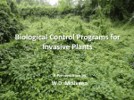 Biological Control - Credit Valley Conservation