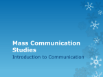 Mass Communication Studies