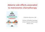 Adverse side effects associated to metronomic chemotherapy