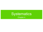 Systematics powerpoint - Westgate Mennonite Collegiate