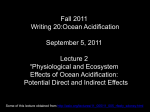 Ocean Acidification