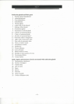 Endocrine glands and their parts 1. Pituitary gland (hypophysis) 2