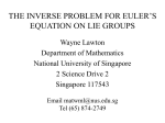 InvEul - National University of Singapore