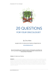 20 Questions to Ask Your Oncologist