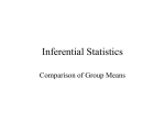 Intro to Inferential Statistics