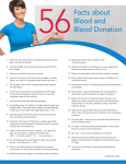 56 Facts About Blood Donation