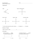 Radian and Degree Measure Notes