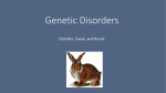 Genetic Disorders