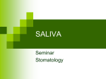 Composition of Saliva
