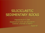 Siliciclastic Sedimentary Rocks.