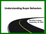 Marketing Chapter 5 Lecture Presentation (9-23-10)