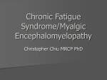 Chronic Fatigue Syndrome/ Myalgic Encephalomyelopathy