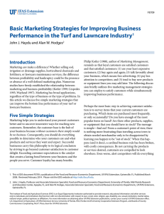 Basic Marketing Strategies for Improving Business Performance