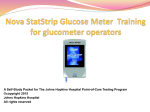 Glucose - Johns Hopkins Pathology