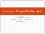 Carcinoma of Tongue