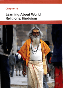 Chapter 15: Learning About World Religions: Hinduism
