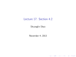 Lecture 17: Section 4.2