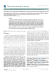 Fish Species Composition, Distribution and Abundance in