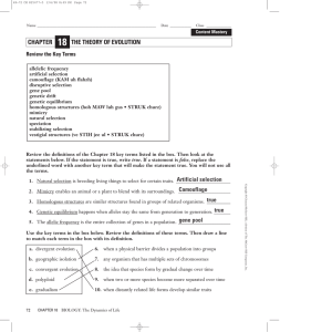 chapter the theory of evolution