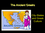 Chapter 8: The Ancient Greeks